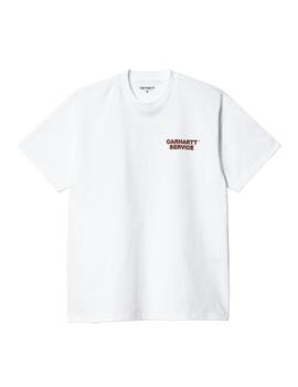 Camiseta Hombre Carhartt WIP Car Repair Blanca