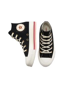 Zapatilla Niña Converse Ctas Eva Lift Negra Cora