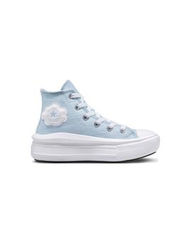 Zapatilla Niña Converse Move Hi Nube Celeste