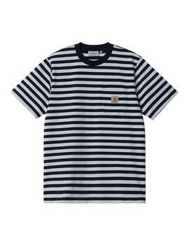 Camiseta Hombre Carhartt WIP Scotty Pocket Azul