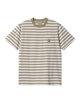 Camiseta Hombre Carhartt WIP Scotty Pocket Rayas