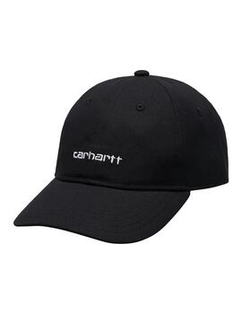 Gorra Unisex Carhartt WIP Canvas Scrpt Negra