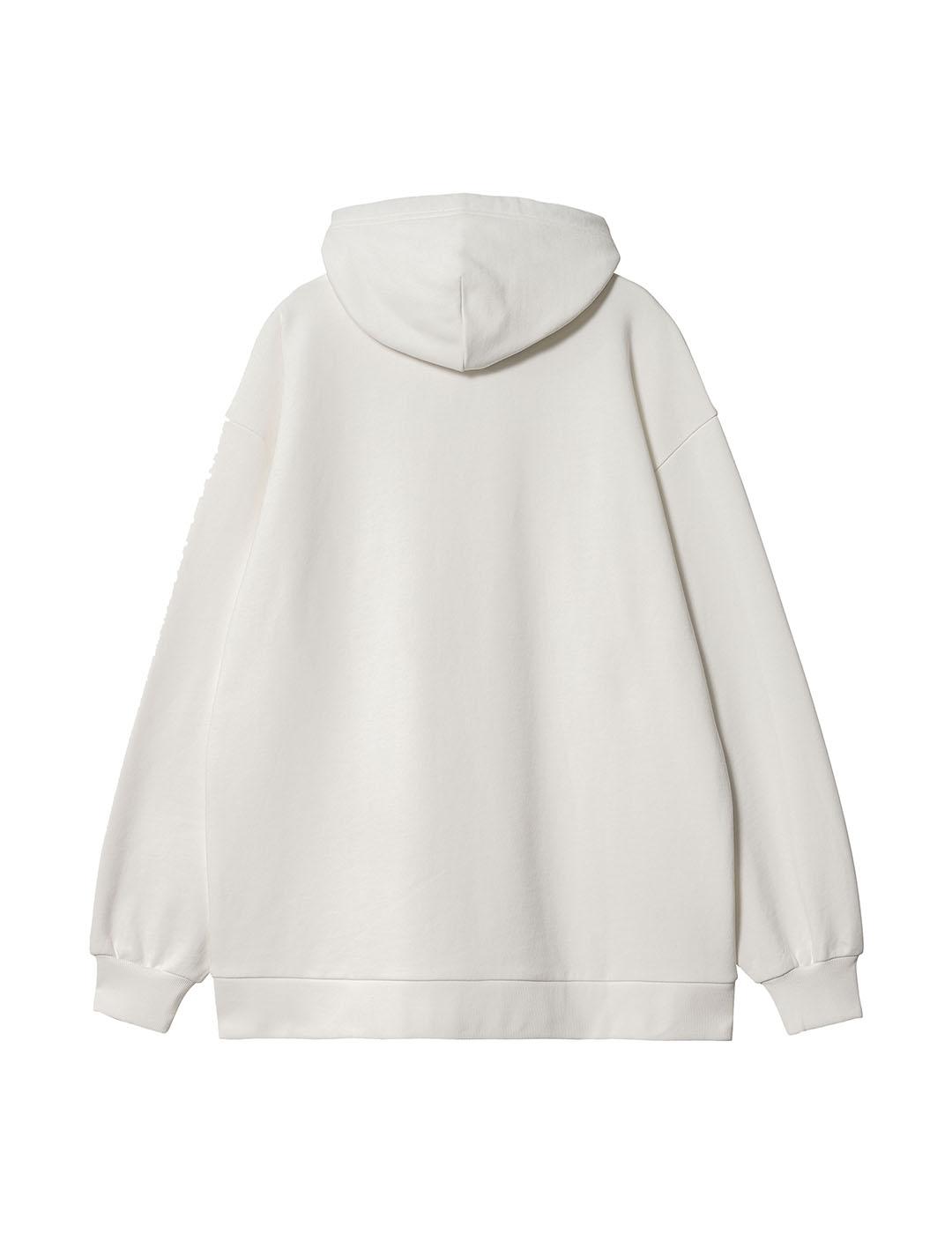 Sudadera Mujer Carhartt WIP Grand Locker Blanco