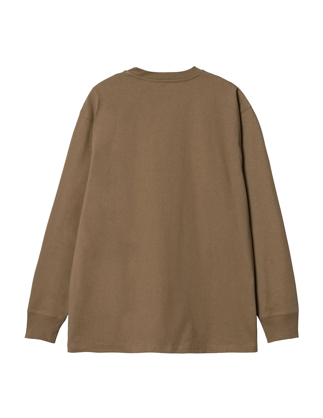 Camiseta Hombre Carhartt WIP American Marrón