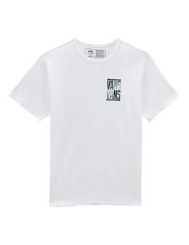 Camiseta Hombre Vans Off The Wall Blanca