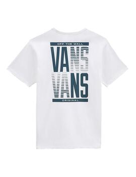 Camiseta Hombre Vans Off The Wall Blanca