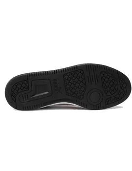 Zapatilla Hombre Puma Rebound Joy Low Blanco Negro Gris