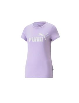 Camiseta Mujer Puma Ess+ Nova Lila