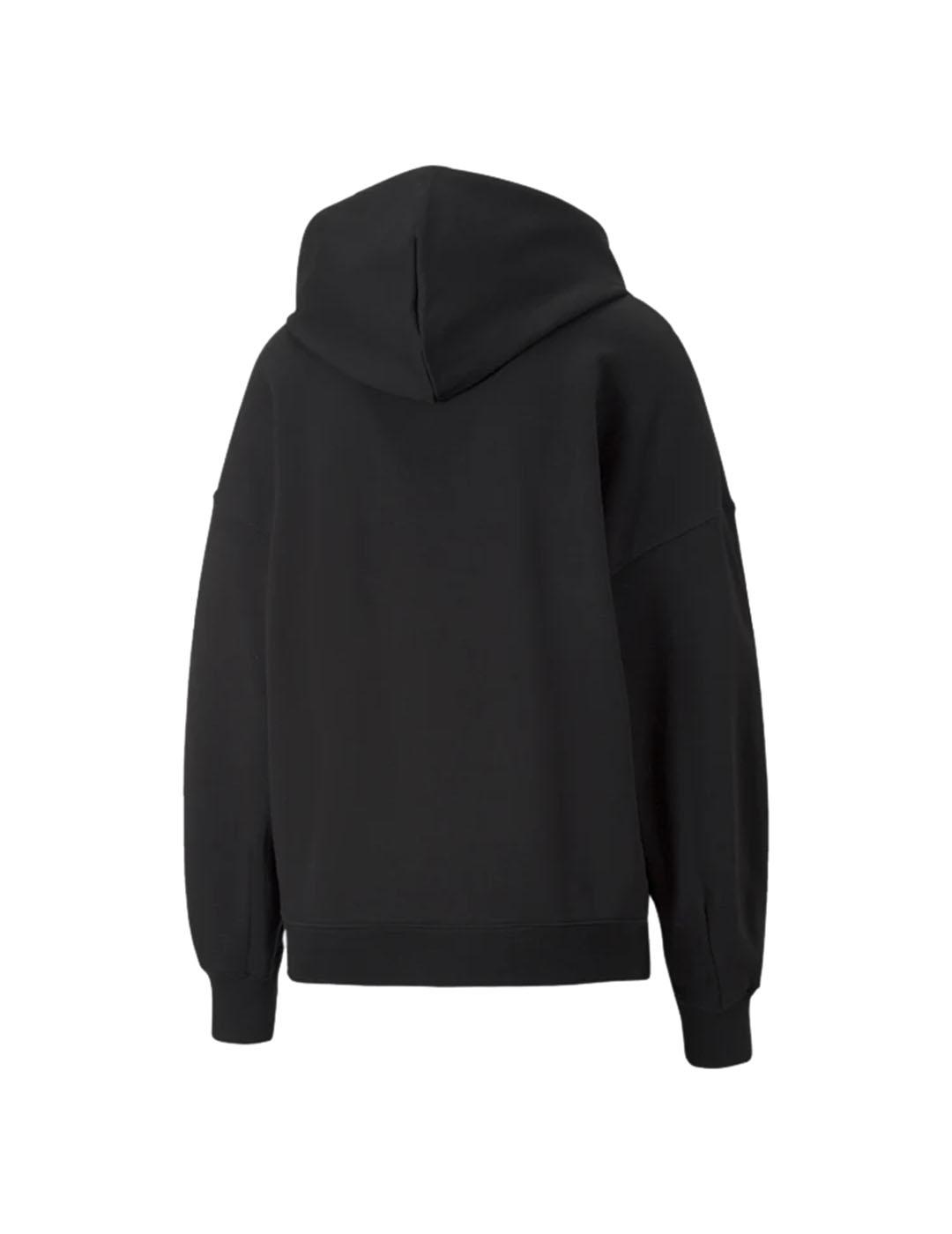 Sudadera Mujer Puma Classics Oversized Negra