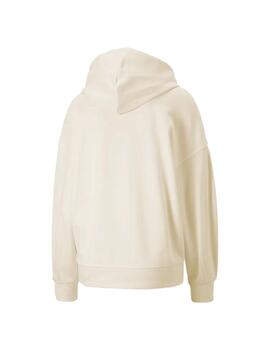 Sudadera Mujer Puma Classics Oversized Beige