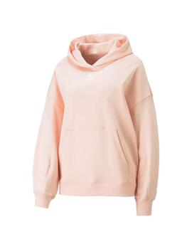 Sudadera Mujer Puma Classics Oversized Rosa