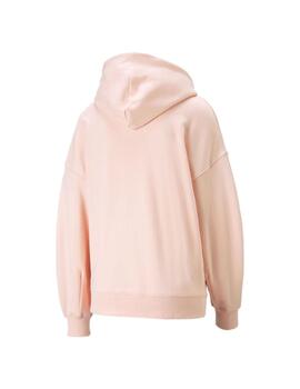 Sudadera Mujer Puma Classics Oversized Rosa