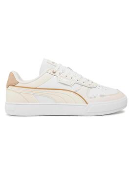 Zapatilla Hombre Puma Caven Dime Blanca Beige