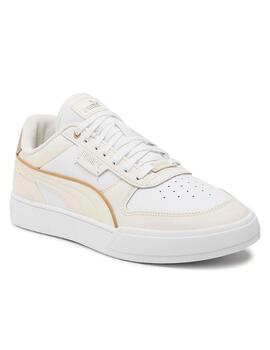 Zapatilla Hombre Puma Caven Dime Blanca Beige