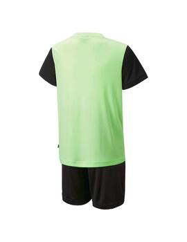 Conjunto Niño Puma  Verde Negro