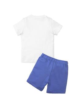 Conjunto Niño Puma Minicats Blanco azul