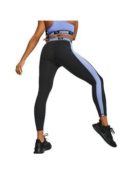 Malla Mujer Puma Strong Negra Azul