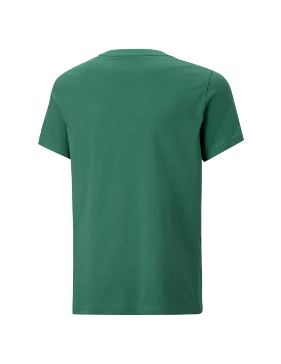 Camiseta Niño Puma ESS  Street Art Verde