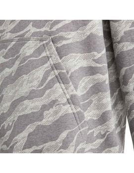 Sudadera adidas Linear Niño Gris Claro