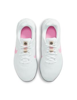 Zapatilla Mujer Nike Revolution 6 Next Nature Blanco Rosa