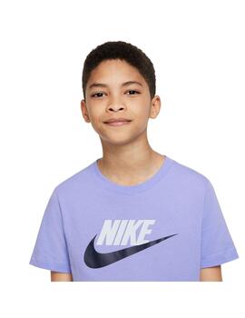 Camiseta Niño Nike Sportwear Lila