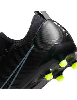 Zapatilla Niño Nike Mercurial Vapor 15 Academy MG Negra