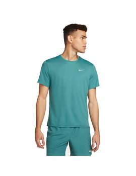 Camiseta Hombre Nike Df Uv Miler Verde