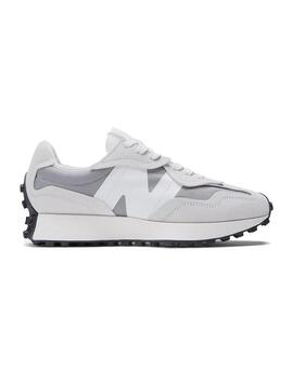 Zapatilla Unisex New Balance 327 Gris Blanco