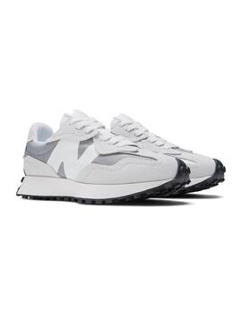 Zapatilla Unisex New Balance 327 Gris Blanco