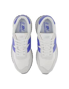 Zapatilla Hombre New Balance 237 Blanco Azul