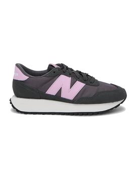 Zapatilla Mujer New Balance 237 Gris Rosa