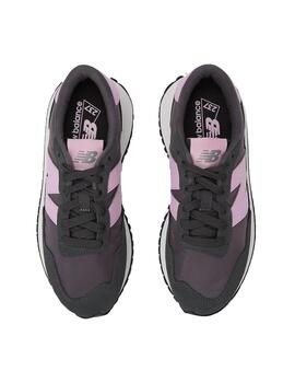 Zapatilla Mujer New Balance 237 Gris Rosa