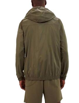 Cortavientos Hombre Ellesse Fraction Verde Crema