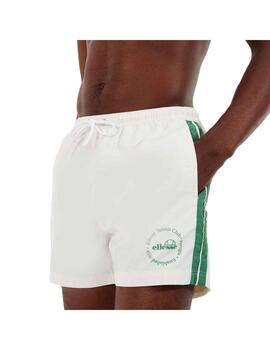 Bañador Hombre Ellesse Tenios Crema Verde