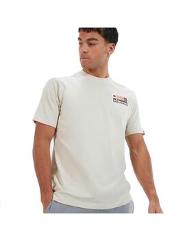 Camisetas Hombre Ellesse Mestiere Beige