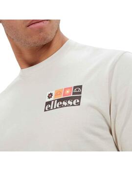 Camisetas Hombre Ellesse Mestiere Beige