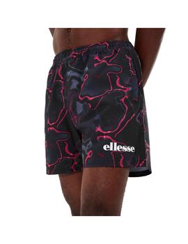 Bañador Hombre Ellesse Ingoto Negro Rosa Gris