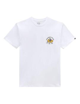 Camiseta Hombre Vans Permanent Vacation Blanca