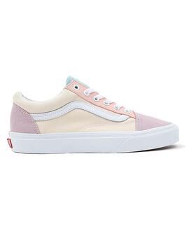 Zapatilla Mujer Vans Old Skool Multicolor