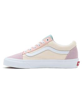 Zapatilla Mujer Vans Old Skool Multicolor