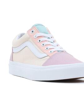 Zapatilla Mujer Vans Old Skool Multicolor