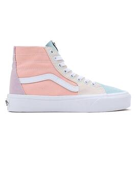 Zapatilla Mujer Vans Sk8-hi Multicolor Pastel