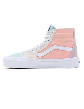 Zapatilla Mujer Vans Sk8-hi Multicolor Pastel