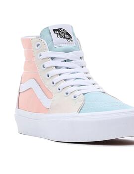 Zapatilla Mujer Vans Sk8-hi Multicolor Pastel