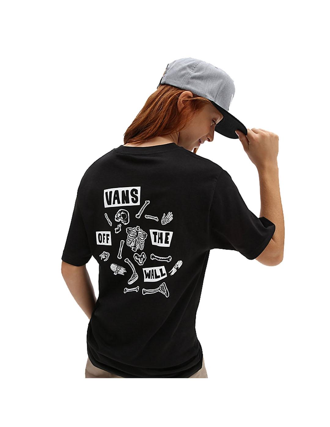 Camisetas Ni o Vans Bone Yard Negra