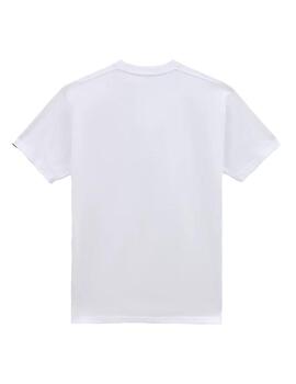 Camiseta Hombre Vans Transfixed 3 Blanca