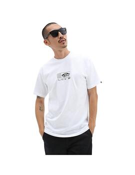 Camiseta Hombre Vans Transfixed 3 Blanca