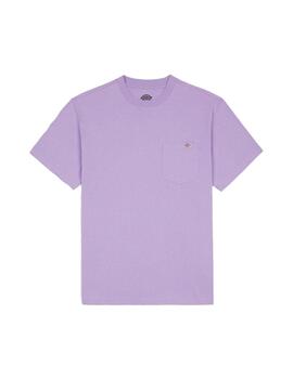 Camiseta Hombre Dickies Porterdale Morada