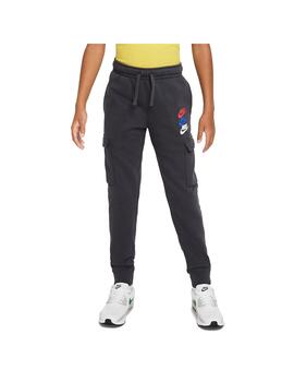 Pantalon Niño Nike Nsw Flc Cargo Negro