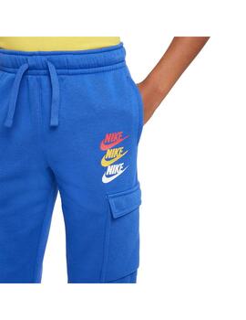 Pantalon Niño Nike Nsw Flc Po Azul